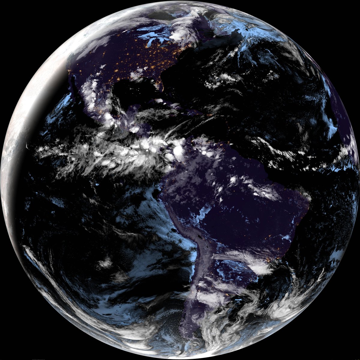 O PLANETA TERRA REGISTRADO AGORA DO ESPAÇO