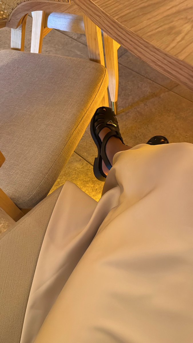 Satin skirts and a good shoe all summer