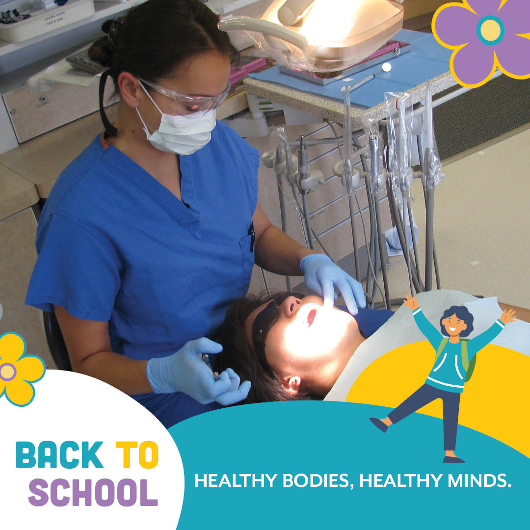 Did you know poor dental health can affect a child's confidence and social interactions? 

To invest in oral health and overall well-being, schedule your child’s dental exam before school starts. Give your child every reason to smile brightly.