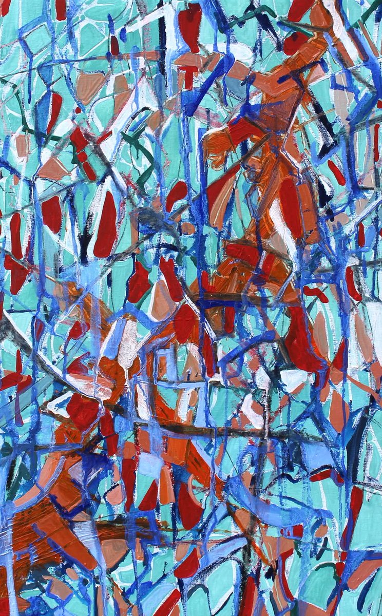 4272falcon's tweet photo. https://t.co/EKVp67SLTk
As an artist, his color sensitivity is grounded on the observation of indigenous cultures where exaltation of vivid colors such as red, green and yellow is one of their major features; but it also seeks to unveil how these colors impact on our perception. https://t.co/C5oA9xHYri