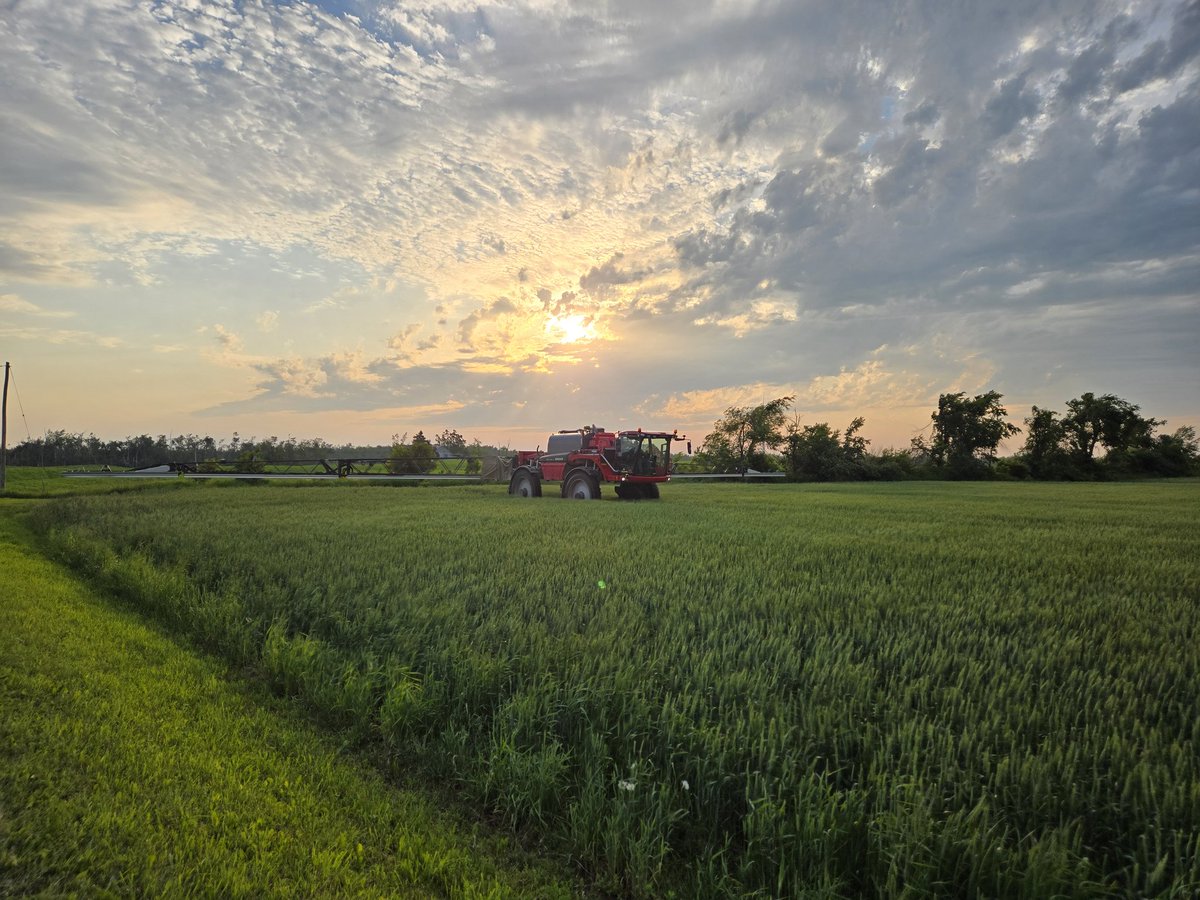 Last farm of T3 fungicide. Now if the winds would bugger off we could get into some beans <a href="/HorschOntario/">HORSCH Ontario</a> #ontag