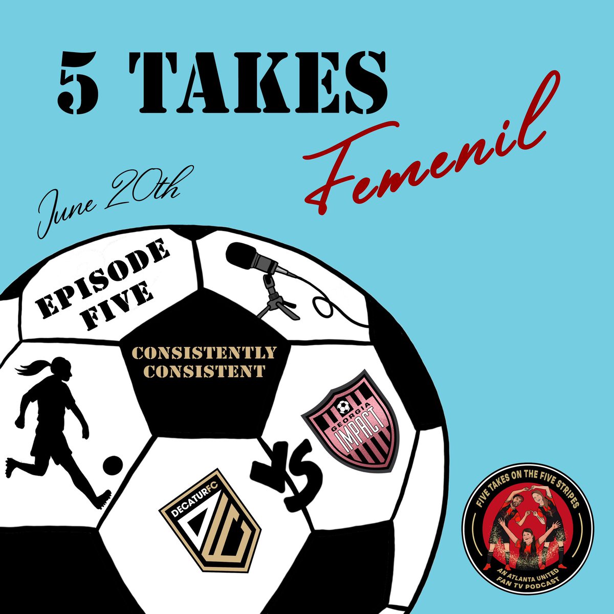 New pod! #FTF #WPSL #DECATURFC

Glenn <a href="/jen5takes/">Jen5takes</a> &amp; Amy chat <a href="/Decatur_FC_WPSL/">DecaturFC</a> 2-0 win over GA Impact 

Apple/Spotify etc

🍎 shorturl.at/1qBwi
🟢 shorturl.at/egKpL

🎟️ Tickets for DecaturFC
DecaturFC.com