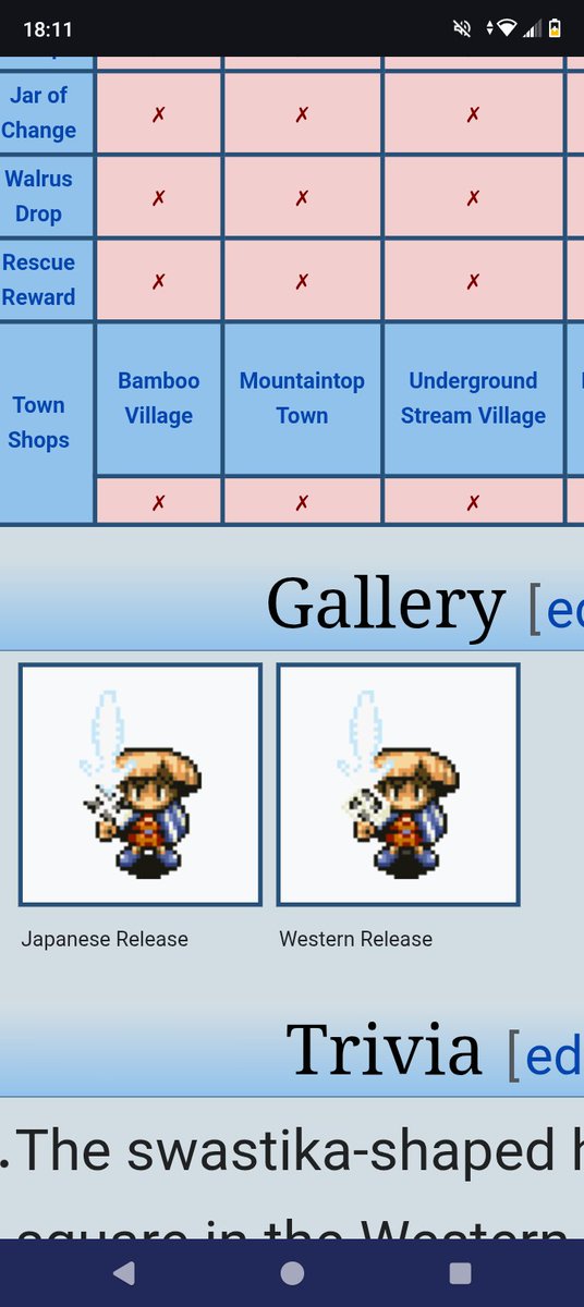 MDFW_EN's tweet image. Does the Kabra's Blade (剛剣マンジカブラ) also have a swastika hilt in the original Japanese release of Shiren 1 DS?
We know the Kabra Reborn (秘剣カブラステギ) was censored in the western release.