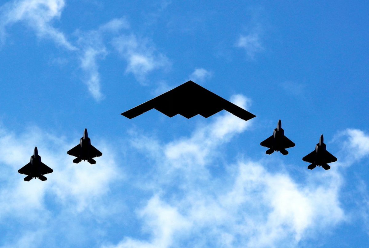BREAKING 🚨 President Trump used Multiple B-2 Stealth Bombers to strike Iran’s nuclear sites

Trump had this all master planned out

I STAND WITH TRUMP