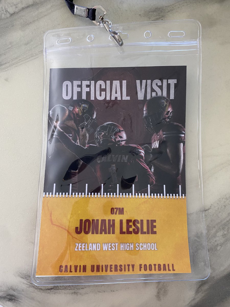 Jonah Leslie (@jonahleslie07) on Twitter photo Big thank you to <a href="/CalvinKnightsFB/">Calvin Knights Football</a> and <a href="/CoachBenDixon/">Ben Dixon</a> for inviting me to their camp today! It was fun competing and touring the facilities. Thank you for the opportunity. <a href="/CoachTrentFigg/">Trent Figg</a> <a href="/PrepRedzoneMI/">Prep Redzone Michigan</a> Big thank you to <a href="/CalvinKnightsFB/">Calvin Knights Football</a> and <a href="/CoachBenDixon/">Ben Dixon</a> for inviting me to their camp today! It was fun competing and touring the facilities. Thank you for the opportunity. <a href="/CoachTrentFigg/">Trent Figg</a> <a href="/PrepRedzoneMI/">Prep Redzone Michigan</a>