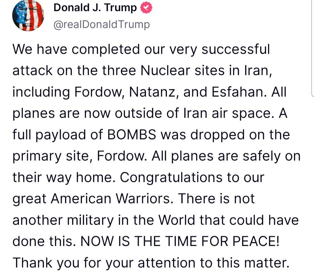 I bet that Obama and Hillary are pissed because they gave so much of our treasure secretly to Iran to help them build their nuclear program … and now it’s all gone.

I’d add Biden to this list, but I honestly don’t believe he knows what day it is or that Iran is a country. But
