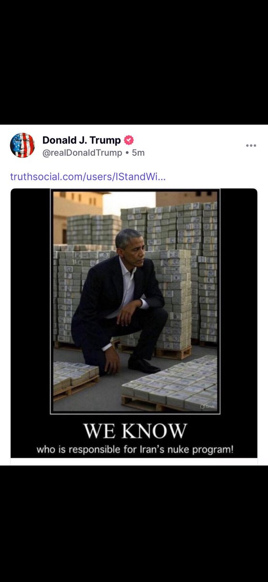 BrafshawD41096's tweet photo. @TomiLahren Because Obama and Biden funded Iran. https://t.co/qdBj2slz5J