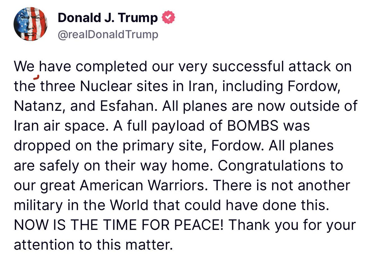 winthewestback's tweet image. After Trump announced the US bombing of Iranian nuclear research and enrichment sites, his social media platform Truth Social is under what appears to be a DDoS cyber attack.