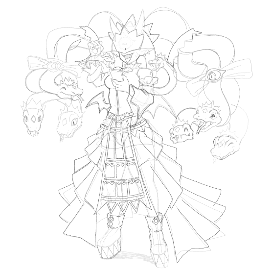 🐍wip✍️
I took a break to draw something I've wanted to draw for a long time. What do you think?
#digimon #デジモン