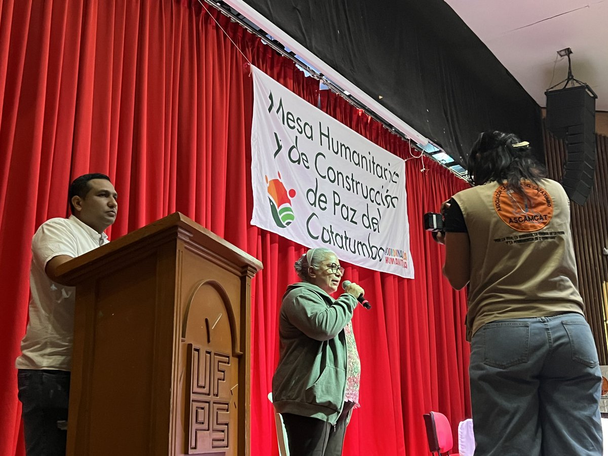 Es momento de que la voz y el clamor por La Paz de #Catatumbo sea escuchado 🕊️ 🕊️ En #MesaHumanitaria de Catatumbo hoy inicia la Estrategia de priorización de los Mínimos Humanitarios #DefendemosLaVida #DefendemosLaPaz