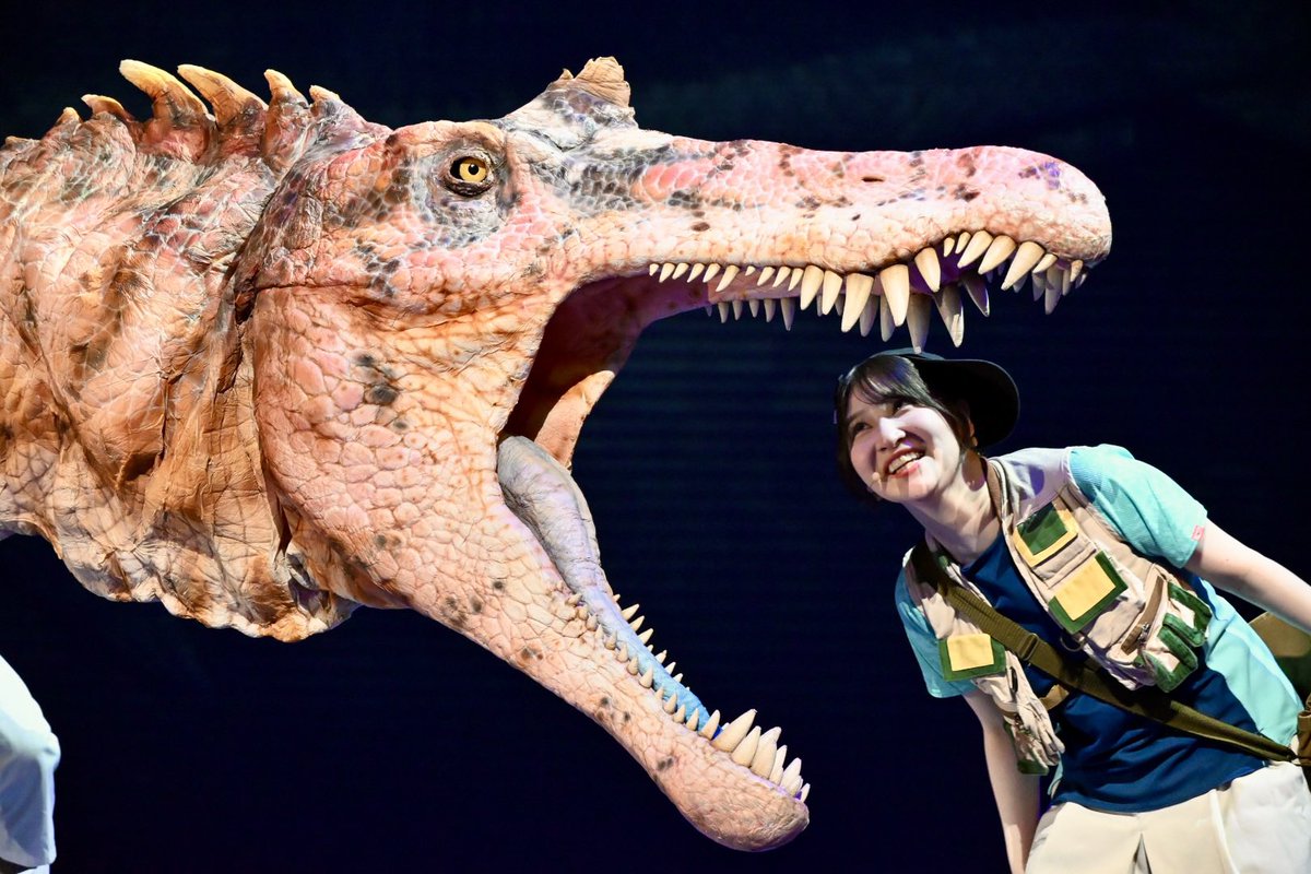 soracoco_papa's tweet photo. 2025年4月29.30日に
札幌文化芸術劇場hitaruで行われた
恐竜ラボ🦖🦕 @kyoryulabo 

まるで生きているかのような特大恐竜達と、演技力が凄いキャストの皆様✨@m_bigbaby @yuta_b_left 

また公演があれば見に行きたい‼️

本日12時YouTube🆙

#恐竜
#恐竜ラボキングオブハンターズ
#札幌
#おすすめ https://t.co/SaWlQuq4U4