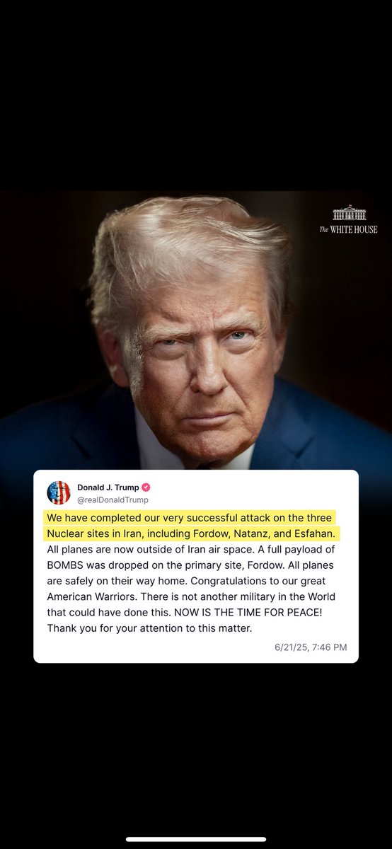CRealitytracker's tweet photo. America did it 🫡
@realDonaldTrump @WhiteHouse https://t.co/QxvJPt4ek8