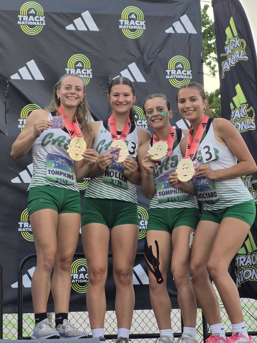 6th in 1600m medley