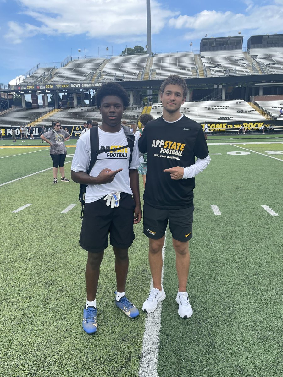 Had a great camp day <a href="/AppState_FB/">App State Football</a> learning from coaches and competing well in 1v1s going 3/4. <a href="/evanpetersonsc/">Evan Peterson</a> @Coach__Coleman <a href="/CoachB46458203/">CoachByrneMHS</a>