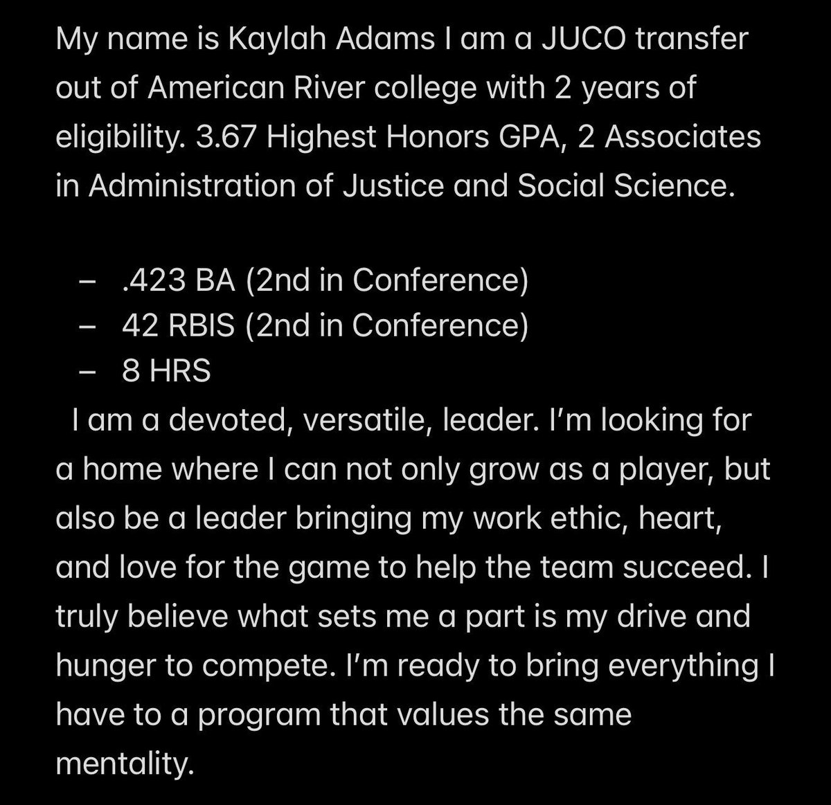 Kaylah Adams tweet media