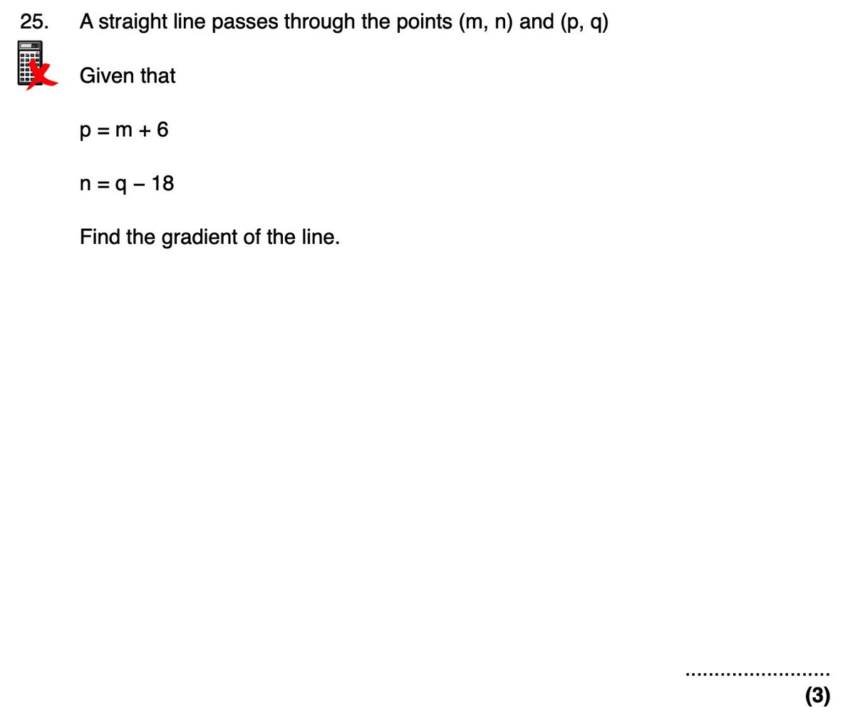 Corbettmaths's tweet image. Gradient - Practice Questions
🎉 10 brand new questions (now 25 in total!)
✅ Answers updated
🎬 Video solutions (55 minutes)
🔗 Direct links to solution for each Q
corbettmaths.com/2019/09/02/gra…