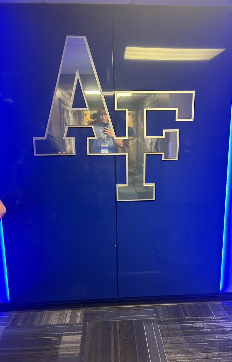 Rhettpangburn's tweet image. Had a great two days at my unofficial visit to the Airforce academy. I would like to personally thank @CoachWyatt_ @CoachAlexMeans @CoachTCalhoun for the invitation and hospitality