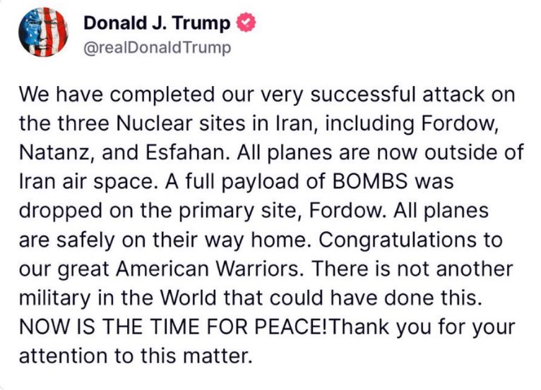We just declared war. Thank you for attention to this matter.