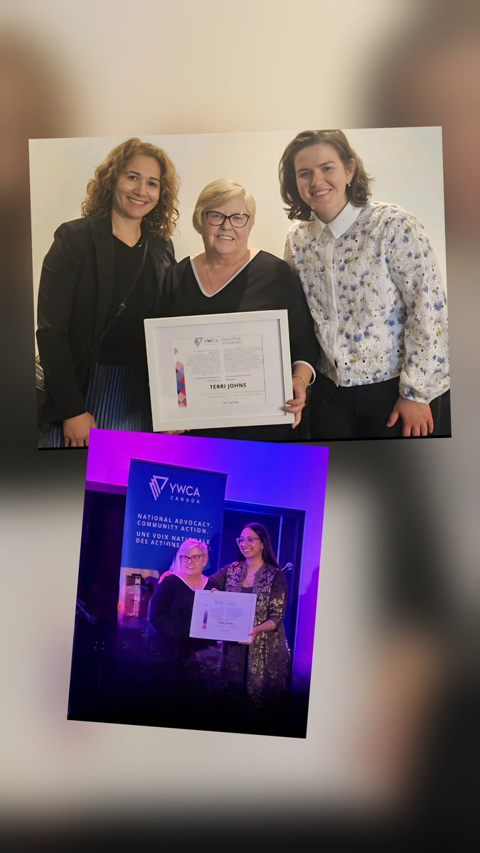 Terri Johns (@terriljohns08) on Twitter photo Thank you, <a href="/medorauppal/">Medora Uppal</a> and <a href="/YWCA_Hamilton/">YWCA Hamilton</a>, for the surprise nomination. Honoured to be presented at the AMM, with the national <a href="/YWCA_Canada/">YWCA Canada</a> Mentorship Award. I do love a good surprise. 🎉🫶🙏
#mentorship
#GratefulHeart Thank you, <a href="/medorauppal/">Medora Uppal</a> and <a href="/YWCA_Hamilton/">YWCA Hamilton</a>, for the surprise nomination. Honoured to be presented at the AMM, with the national <a href="/YWCA_Canada/">YWCA Canada</a> Mentorship Award. I do love a good surprise. 🎉🫶🙏
#mentorship
#GratefulHeart