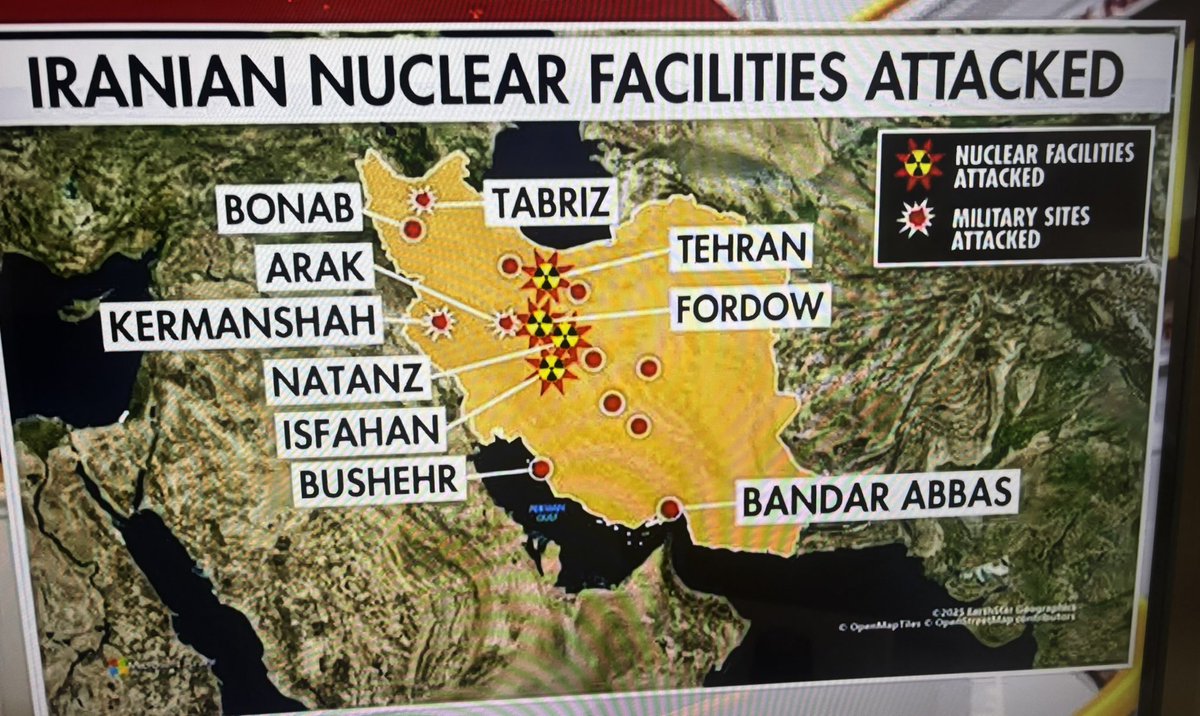 BabayanMatt's tweet image. U.S attached Iranian Nuclear Facilities