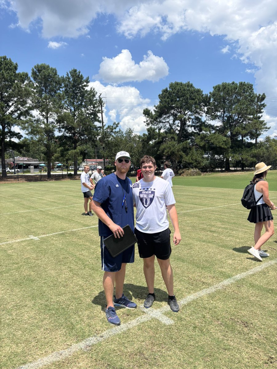 Will Barry (@will_barry48) on Twitter photo Had a great time at the Georgia Southern Football Camp today. Thanks for having me out <a href="/CoachBWilson_/">Blake Wilson</a> , <a href="/Coach_ABeck/">Anthony Beck II</a>, and <a href="/GSCoachHelton/">Clay Helton</a>.
<a href="/RR_Knights/">River Ridge Football</a>, <a href="/RidgeRecruits/">River Ridge Football Recruits</a>, <a href="/GSAthletics_FB/">Georgia Southern Football</a>, <a href="/MikeCollins05/">Coach Collins</a>. Had a great time at the Georgia Southern Football Camp today. Thanks for having me out <a href="/CoachBWilson_/">Blake Wilson</a> , <a href="/Coach_ABeck/">Anthony Beck II</a>, and <a href="/GSCoachHelton/">Clay Helton</a>.
<a href="/RR_Knights/">River Ridge Football</a>, <a href="/RidgeRecruits/">River Ridge Football Recruits</a>, <a href="/GSAthletics_FB/">Georgia Southern Football</a>, <a href="/MikeCollins05/">Coach Collins</a>.