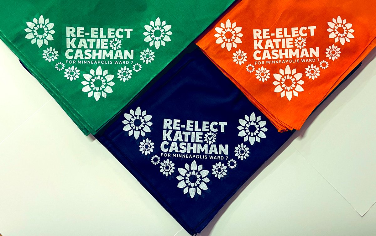 Sean Lim (@seanlimmn) on Twitter photo It was great to help screen-print these colorful bandanas for the field launch of Council Member @CashmanForWard7’s re-election campaign!🌻🌼
Get yours! 📋 Find upcoming events and sign up for a volunteer shift to door-knock or phone-bank with Team Katie: mobilize.us/katieforcouncil It was great to help screen-print these colorful bandanas for the field launch of Council Member @CashmanForWard7’s re-election campaign!🌻🌼
Get yours! 📋 Find upcoming events and sign up for a volunteer shift to door-knock or phone-bank with Team Katie: mobilize.us/katieforcouncil