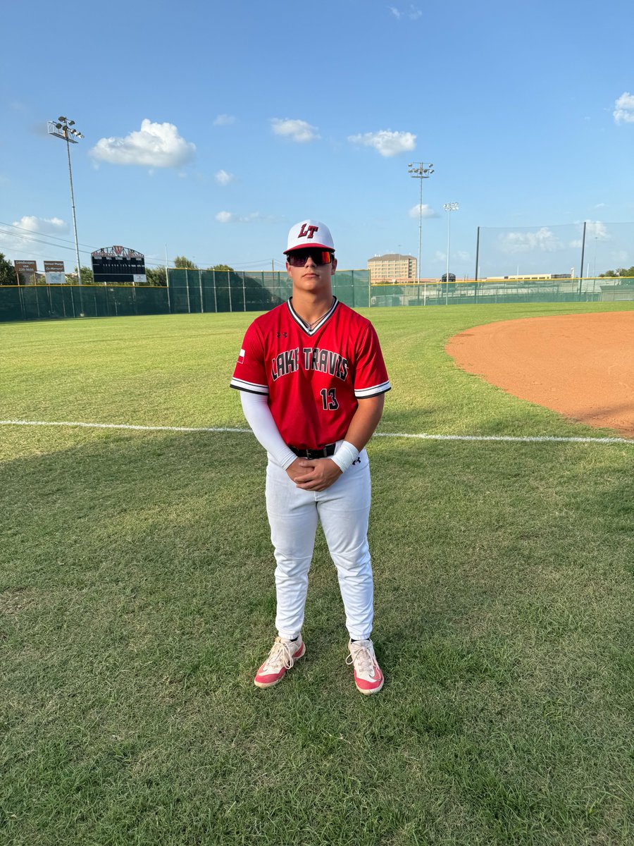 Five Tool South Texas (@fivetoolstx) on Twitter photo F: <a href="/laketravis2028/">Lake Travis 2028</a> 12,USG Texas 16U Miranda 8
PoG: <a href="/CalebNorto13/">Caleb Norton</a> 2-3, HR, 2B, 4 RBI, 2R
Notable: Jake Martin 1-3, HR, 2 RBI
Rudy Castruita 3-3, 3 2B, 3 RBI, 3R F: <a href="/laketravis2028/">Lake Travis 2028</a> 12,USG Texas 16U Miranda 8
PoG: <a href="/CalebNorto13/">Caleb Norton</a> 2-3, HR, 2B, 4 RBI, 2R
Notable: Jake Martin 1-3, HR, 2 RBI
Rudy Castruita 3-3, 3 2B, 3 RBI, 3R