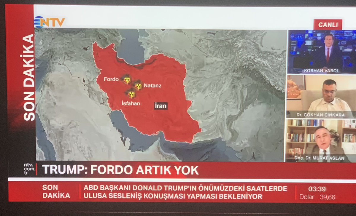 Breaking: Fordow Nuclear Facility Destroyed in U.S. Airstrikes
In a decisive overnight operation, U.S B-2 stealth bombers obliterated #Iran’s #Fordow nuclear facility. The once-heavily fortified underground site is reported to be completely destroyed,according to #Trump 
#Israel