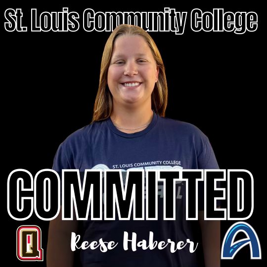 NEReignJonas's tweet image. 🚨 COMMITMENT ALERT 🚨

2026 3B/1B @Reese_Haberer has verbally committed to continue her academic &amp;amp; softball career at @STLCCSB !! 

Coach @kristiswid and the Archers just got one AMAZING person and athlete. 

We are SO PROUD of you, REESEY! 

We LOVE you!! 

🤍🫶🏼🩵🥎🖤 

#STLCC