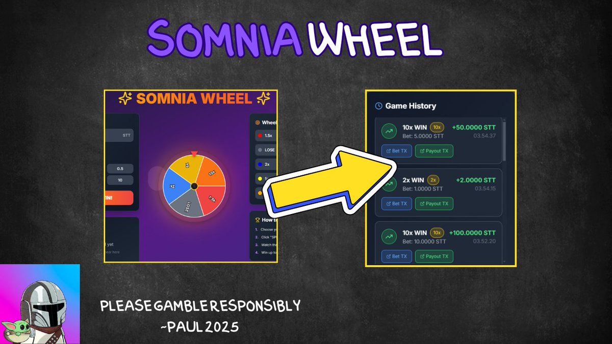 Thanks for the advice, Paul  I just cashed out 300 STT haha!

If you want to multiply your STT, <a href="/0xHaileyy/">Haileyy!</a>  is the one to watch.

him built 14 mini-games, and most are gamble-style so you can play against an algorithm or even challenge others in multiplayer (PVP).

Try it here: