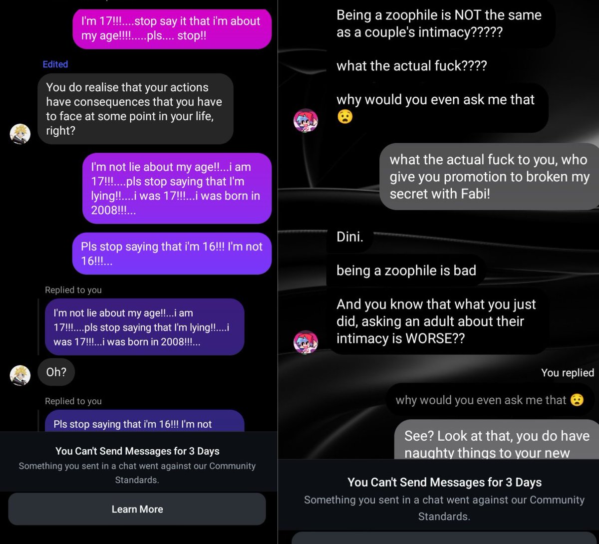 0nolani's tweet photo. SECOND EXPOSED
ig the best thing to do is ignore her bc she will yapping non-stop if we keep listening over her nonsense vent https://t.co/fOS3H37aji