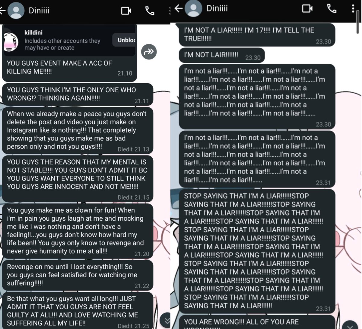 0nolani's tweet photo. SECOND EXPOSED
ig the best thing to do is ignore her bc she will yapping non-stop if we keep listening over her nonsense vent https://t.co/fOS3H37aji