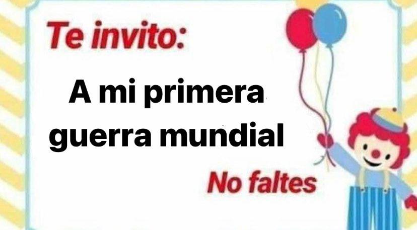 Después de las últimas noticias 
Quedan todos invitados a
