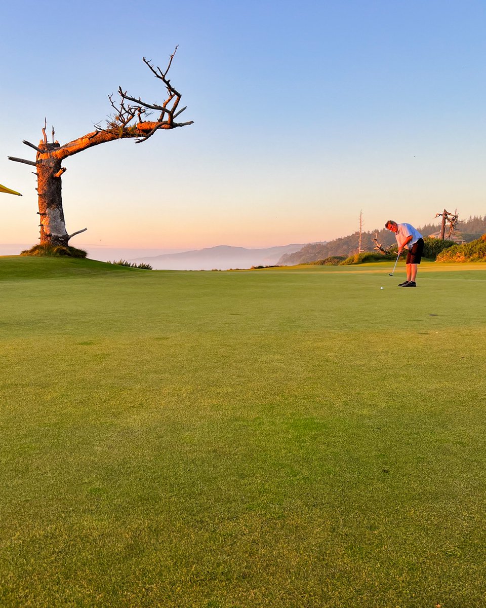 PGA's tweet image. Nothing beats those long summer days on the course! 🌅

#EscapeToGolf