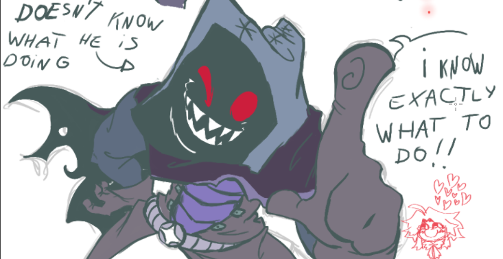 realpod31's tweet photo. After me FINALLY wake up from my Endless nap

Im here to post some few arts that I did for fun some days ago (I can't stop seeing this taph skin as a GOOFY AAH guy who thinks knows EVERYTHING about strategy)
and I really hope he gets more expressions #forsaken #forsakenfanart https://t.co/GHVafbs1sY