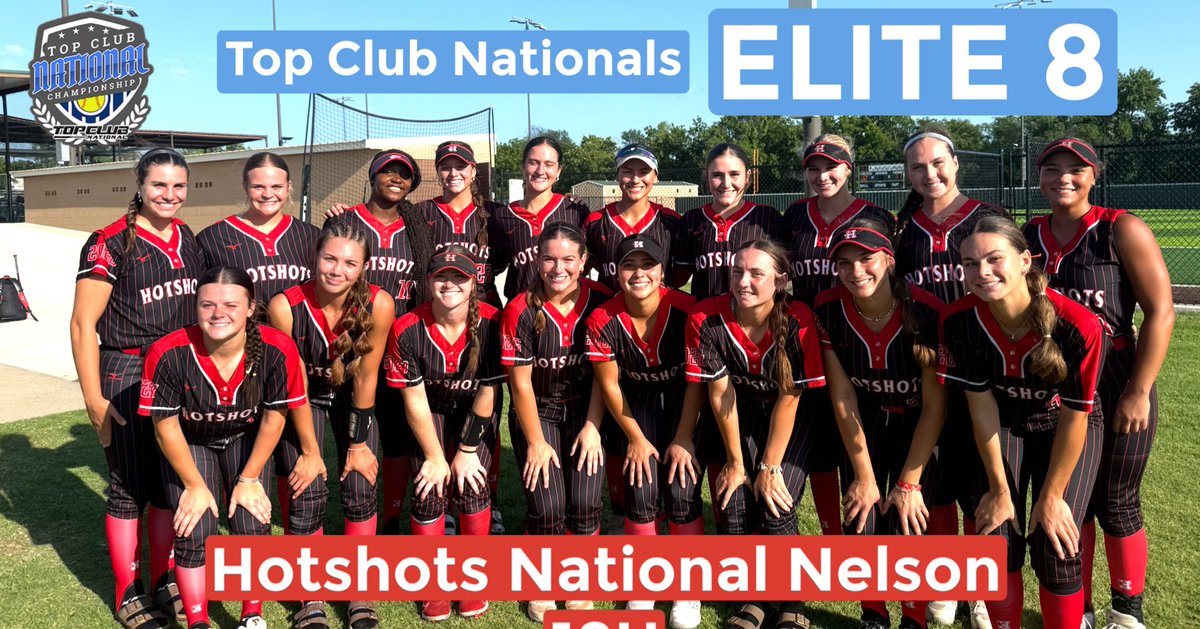 Hotshots National Nelson 18U moves on to the 18U Top Club Nationals Championship’s Elite 8!!  Keep balling ladies! #bangbang