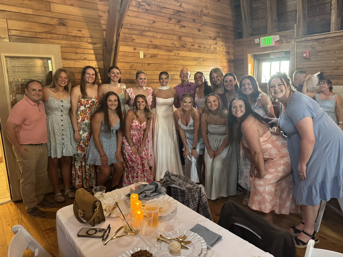 Grace Womenâs Basketball (@gracecollegewbb) on Twitter photo What an amazing evening tonight celebrating <a href="/bekahmarshall_/">Bekah Marshall</a> and her new husband Brooks!
Congrats to Mr. & Mrs Longenbaugh! đđ„ł What an amazing evening tonight celebrating <a href="/bekahmarshall_/">Bekah Marshall</a> and her new husband Brooks!
Congrats to Mr. & Mrs Longenbaugh! đđ„ł