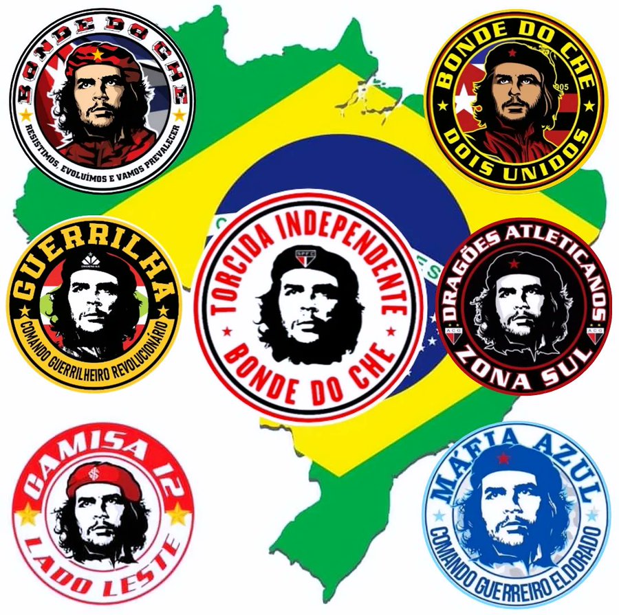 PHOTO | "Hasta la victoria siempre" 

(União punho cruzado, Brasil)