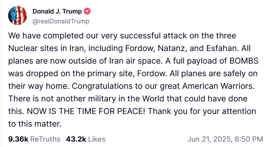 Just in case you haven't heard ...