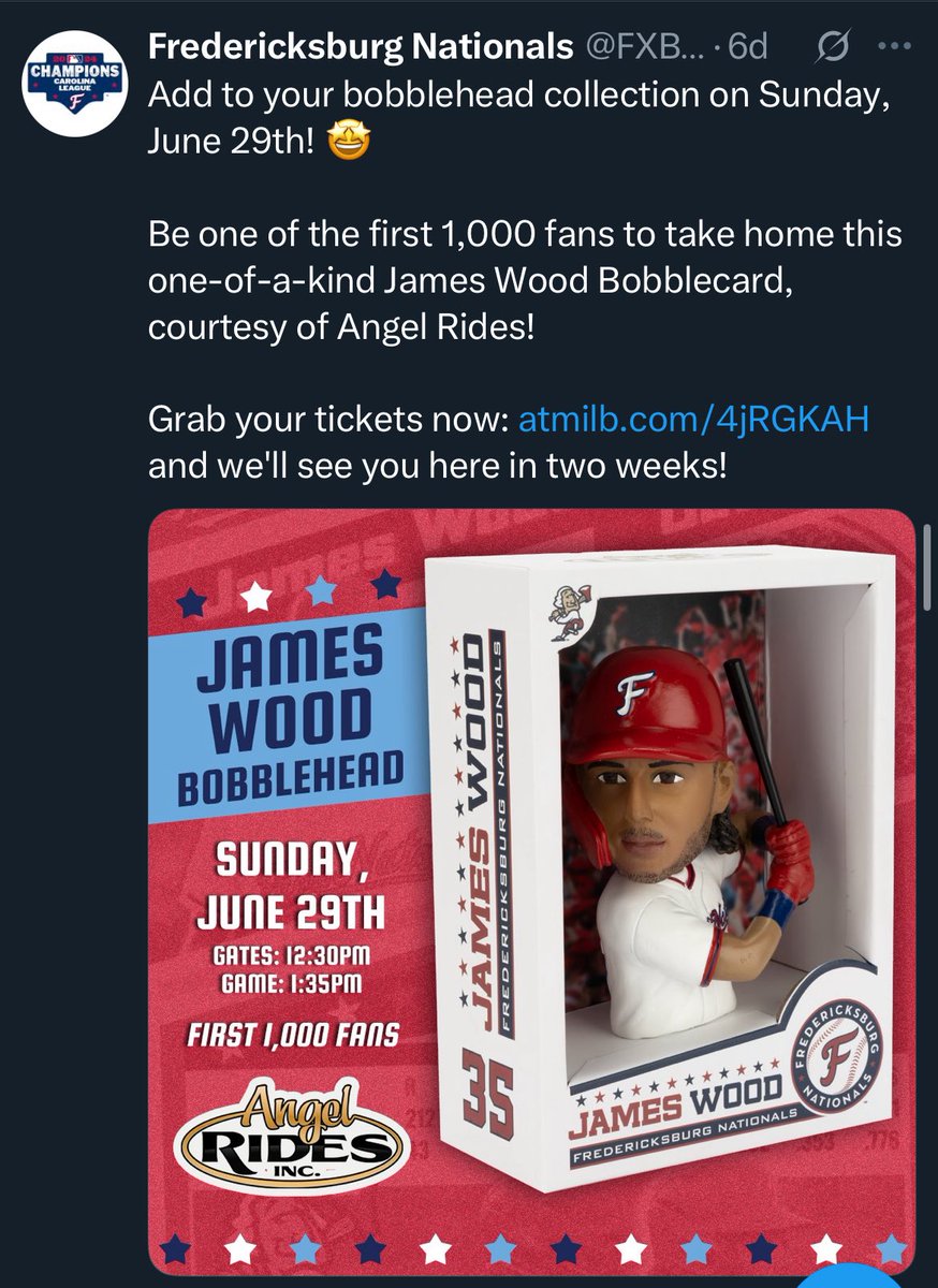 GrantOnX's tweet photo. @klwoodjr Is this one better? The FredNats are giving these away in a few weeks. https://t.co/3xwCmUNo2W