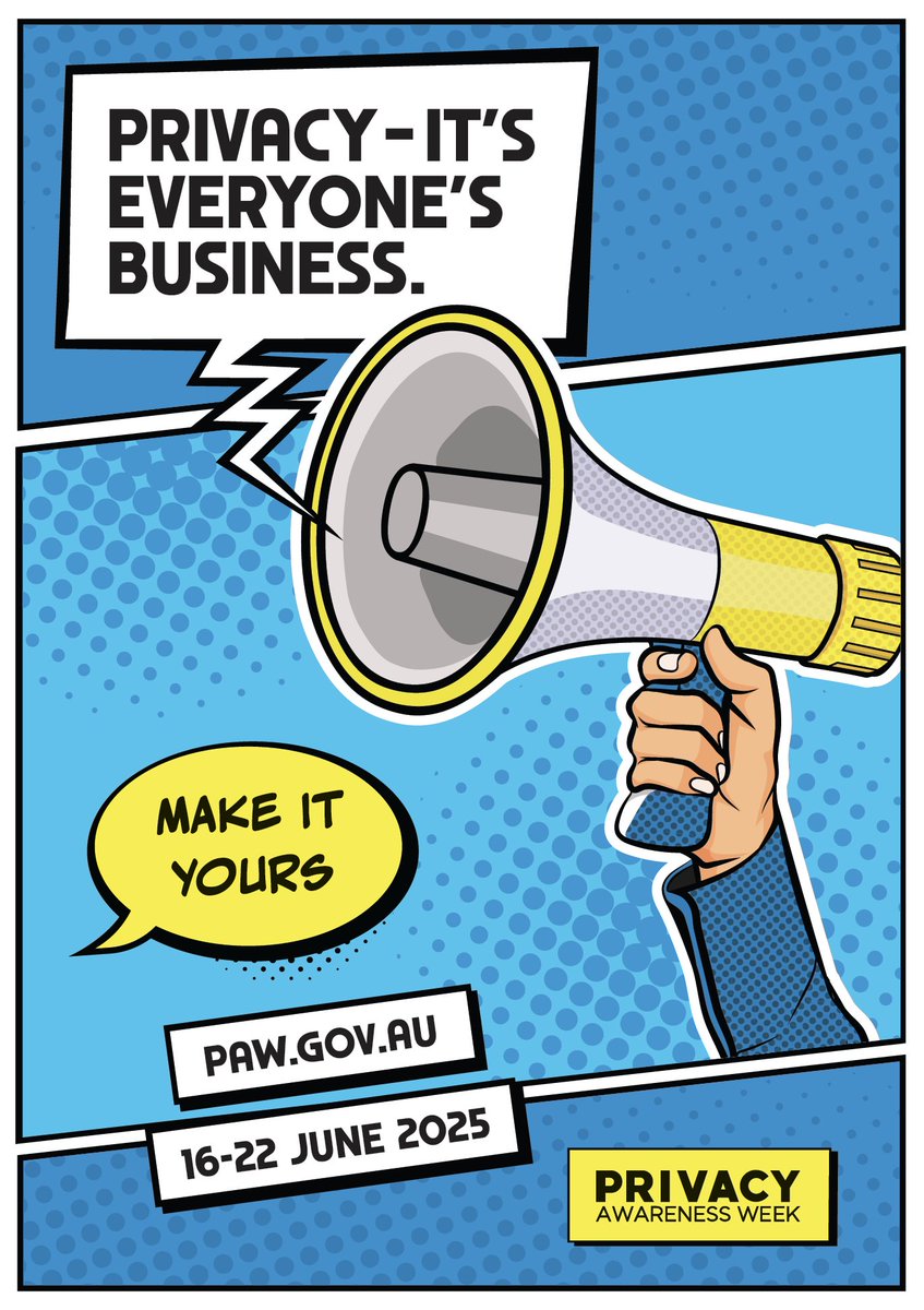 deiterate_'s tweet image. 🎉 That’s a wrap on #PAW2025!

All week we’ve shared tips to help you put privacy first—from policy clarity to managing vendor risk.

✅ Privacy = trust
✅ Privacy = culture
✅ Privacy = good business

🔐 Learn more: eu1.hubs.ly/H0k-dZP0 

#PrivacyAwarenessWeek #deiterate