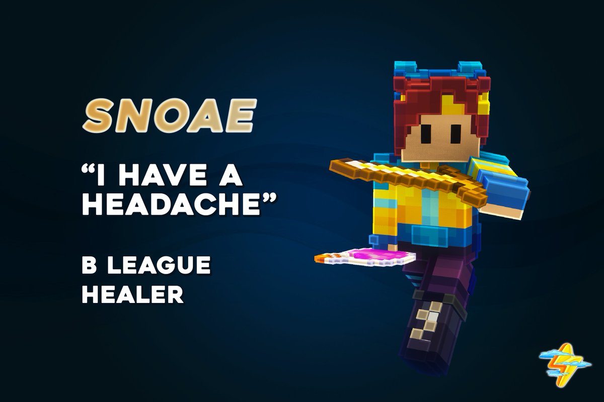 Thunder welcomes the iconic healer Snoae!

"I have a headache"