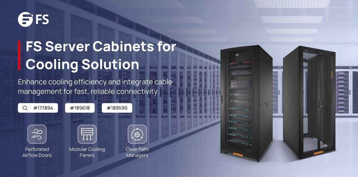 FScom_Singapore's tweet image. Struggling with server cooling? FS server cabinets offer high-airflow designs and modular cooling accessories to keep systems cool and efficient. Upgrade now to boost performance and cut energy costs! 
Learn more: fs.com/sg/blog/fs-ser…
#DataCenter #FSCableManagement #Cabling
