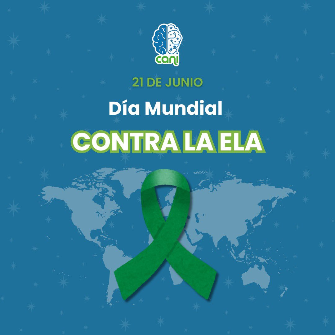 Hoy en el Día Mundial contra la Esclerosis Lateral Amiotrófica (ELA) nos unimos a la causa global para visibilizarla, una enfermedad neurodegenerativa que afecta las neuronas motoras, provocando debilidad muscular progresiva y pérdida de movilidad. 🧠💙