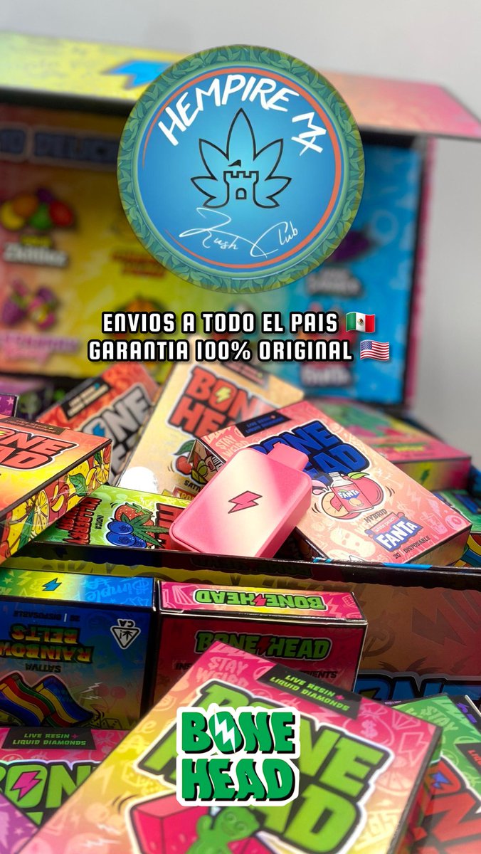 HempireMx420's tweet image. #2gr #LiveResin #LiquidDiamonds #Premium
Y tu ya conoces la linea #Boneheads ? Variedad de strains disponibles pocas piezas ya 😎
Esta semana Envio gratis arriba de $2000 en GDL y Zapopan. Al resto del pais 🇲🇽 arriba de $3000
Pregunta por nuestro menu 👇
wa.me/523317382565?t…