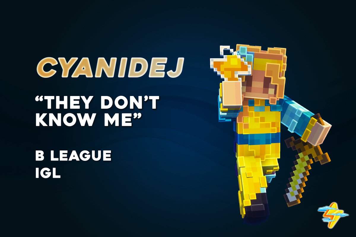 She leads the team to victory, she is HER, introducing Cyan!

"They don't know me"