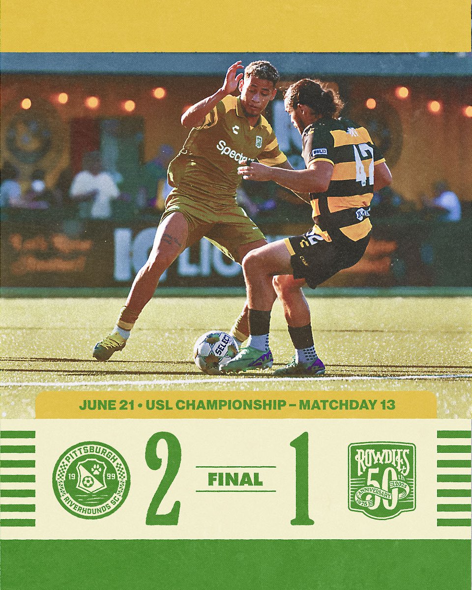 The final from Pittsburgh.