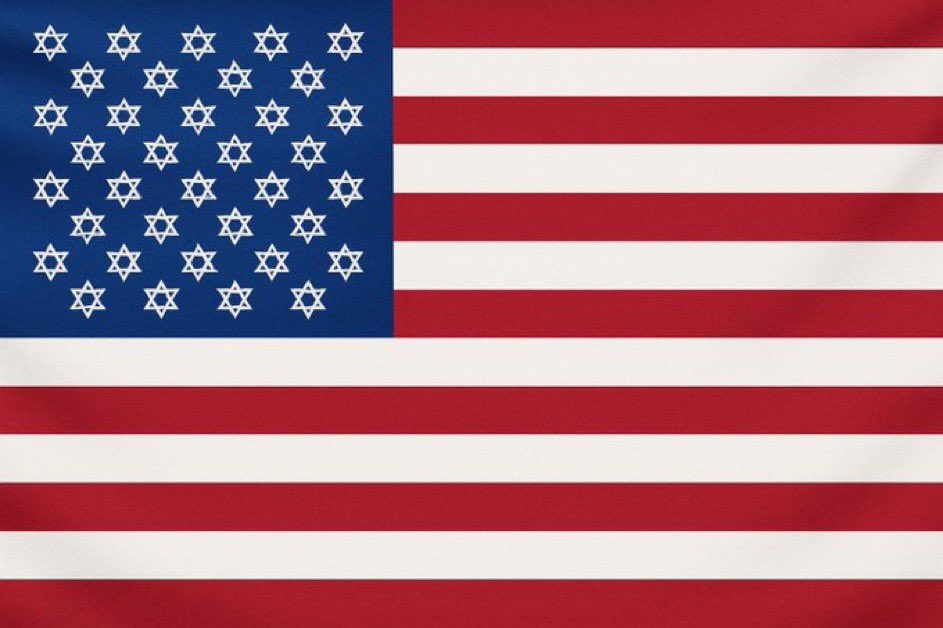 JavierBarajasP's tweet image. #ULTIMAHORA #URGENTE 
La nueva Bandera de #EEUU 
#FordowAttack #Fordow