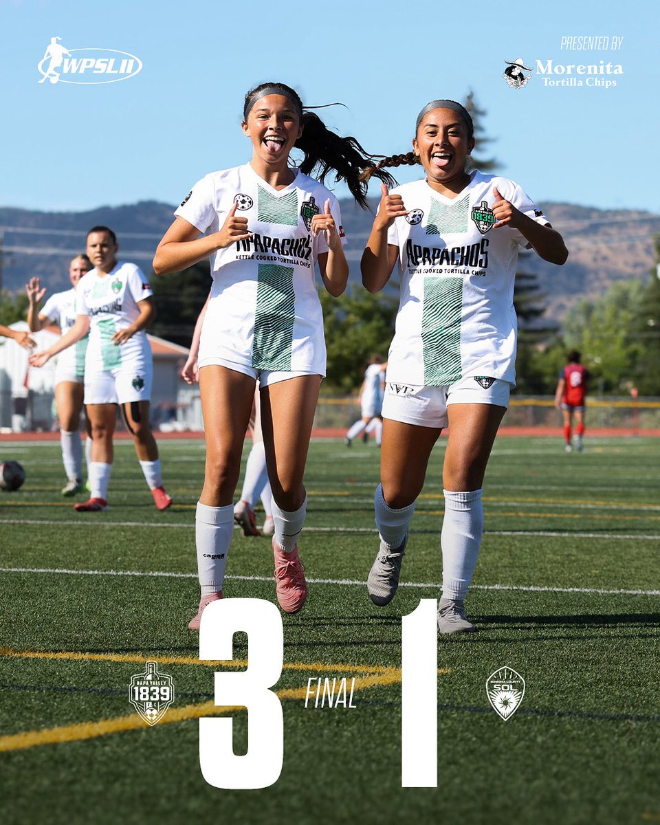 Great performance from our women!💚

#NV1839FC || #VamosNapa