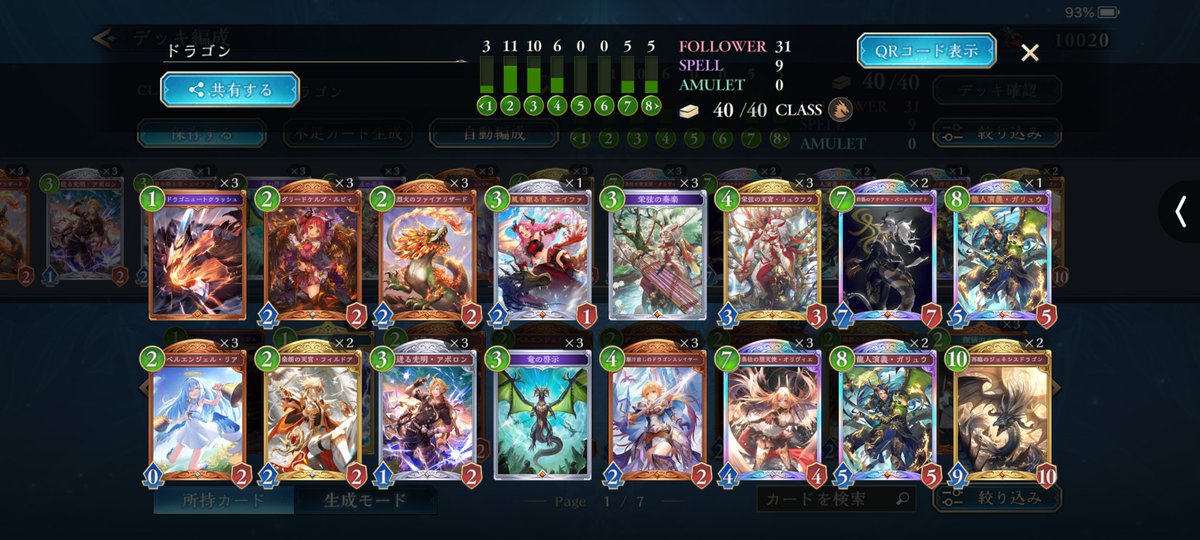 ドラゴンで12連勝
ミラーで負けて連勝切れたからドラゴン強いかも